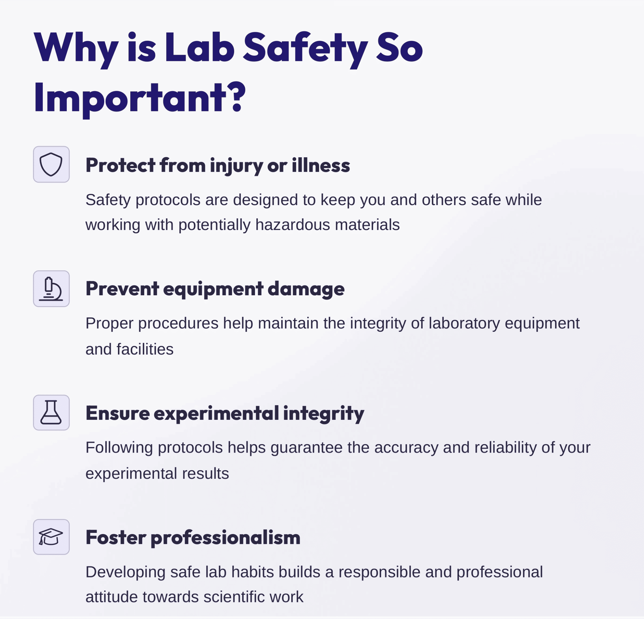 Importance of Lab Safety